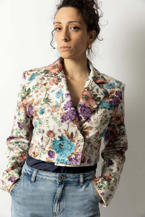 Blazer a fiori
