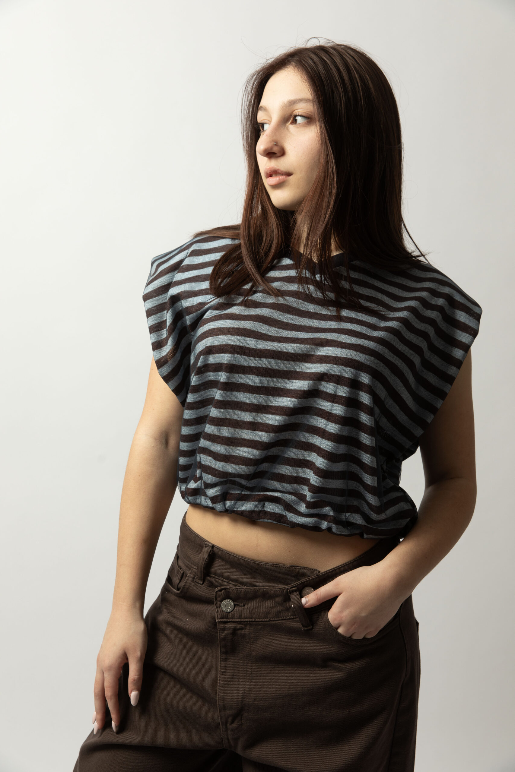 maglia con spalline
